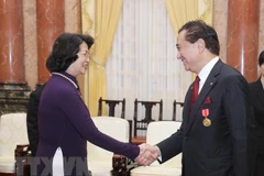 Vice President receives Japanese Kanagawa prefecture delegation