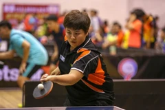 Vietnamese, Japanese players in table tennis exchange