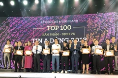 Top 100 products, services chosen by consumers awarded