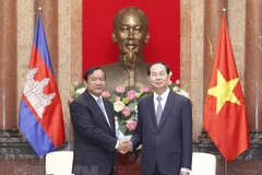 President Tran Dai Quang hosts Cambodian Foreign Minister