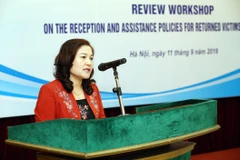 Workshop reviews assistance for returnee victims of trafficking