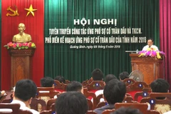 Training course on oil spill response held in Quang Binh province