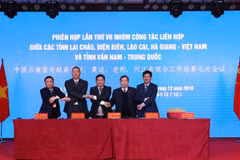 Vietnamese border localities strengthen ties with China’s Yunnan province
