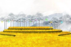 Dazzling crystal cloud display in Yen Bai marks Uncle Ho’s birthday 