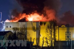 President condoles with Russian counterpart on shopping mall fire 