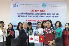 Japan helps to promote financial services for Vietnamese women