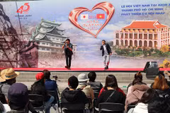 Vietnam festival attractive to visitors in Japanese prefecture