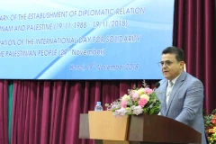Vietnam promotes solidarity with Palestine 