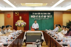 Party's Inspection Commission announces outcomes of 27th session