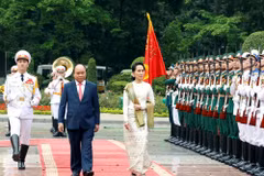 Vietnam, Myanmar issue joint statement