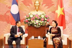 Vietnam’s top legislator hosts Lao NA Vice Chairman