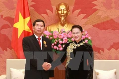 NA Chairwoman urges for deeper Vietnam-Laos judicial cooperation
