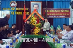 Greetings from Front on Hoa Hao Buddhism sect anniversary 