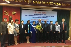 Friendship Order bestowed upon WHO official