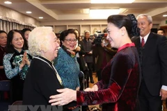 NA Chairwoman meets with Vietnamese community in RoK