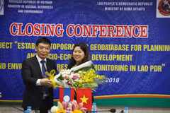 Vietnam helps Laos build topographic database