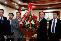 Vietnam congratulates Laos on 63rd Party founding anniversary