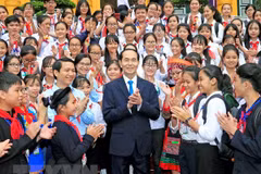 President stresses need to care for children