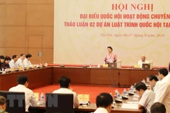 Full-time NA deputies meet to discuss bills on anti-corruption, higher education