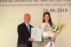 Vietnamese artist named as Romanian Honorary Consul in HCM City