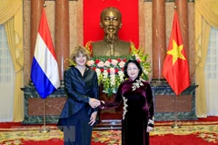 Acting President hosts newly-appointed ambassadors from EU countries