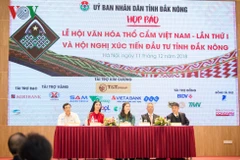 Dak Nong to host first Vietnam brocade festival 