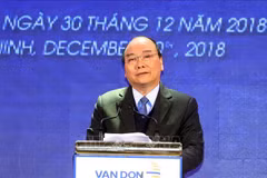 PM launches major infrastructural facilities in Quang Ninh 
