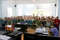 Prison sentences pronounced on rioters in Binh Thuan