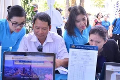 Vietnam Airlines allows payment by QR code