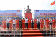 Fidel Park inaugurated in central Quang Tri province