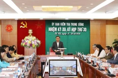 Party’s Inspection Commission reveals outcomes of 30th session 