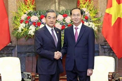 President receives Chinese Foreign Minister 