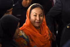 Wife of former Malaysian PM charged with money laundering