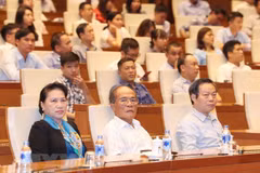 Top legislator attends talk on late President Ton Duc Thang