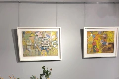 Art works of famous Vietnamese painters exhibited in London