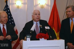 US Embassy opens condolence book for late Senator McCain