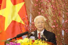 Party chief optimistic about national development in 2018