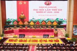 12th Congress of Army’s Party Organisation opens in Hanoi