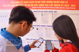 Resolution 57: VNeID application helps students take part in elections 