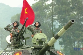 Third full-dress rehearsal for National Day parade 