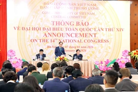 Plans for 14th National Party Congress announced to foreign diplomatic missions, int’l organisations