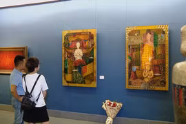 Telling village communal house’s stories through contemporary art