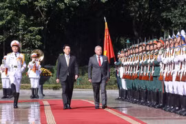 State President hosts welcome ceremony for Jordanian King