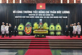 State funeral held for former State President Tran Duc Luong