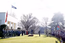 Australian Governor-General hosts welcome ceremony for top Vietnamese leader