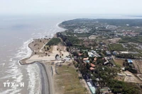 A view of the Can Gio sea-encroaching urban area project (Photo: VNA)