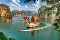 Vietnam saw a 22% rise in tourist numbers last year – and is showing no signs of wanting the growth to slow (Photo: telegraph.co.uk) 