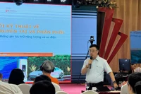 NSMO Chairman Nguyen Duc Cuong speaks at the event (Photo: VNA)