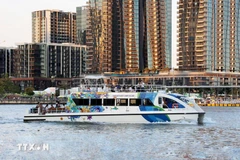 Tour operators are offering sightseeing cruises along the Saigon River in Ho Chi Minh City. (Photo: VNA)