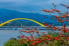 A bridge crossing the Huong River in Hue city is set to open to traffic (Photo: internet)